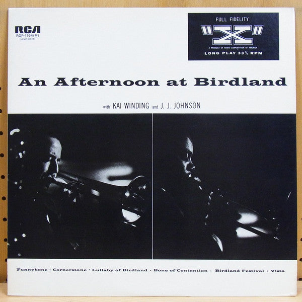 Kai Winding - An Afternoon At Birdland (Vinyl, LP, Album, Reissue) Near Mint (NM or M-) / Very Good Plus (VG+)