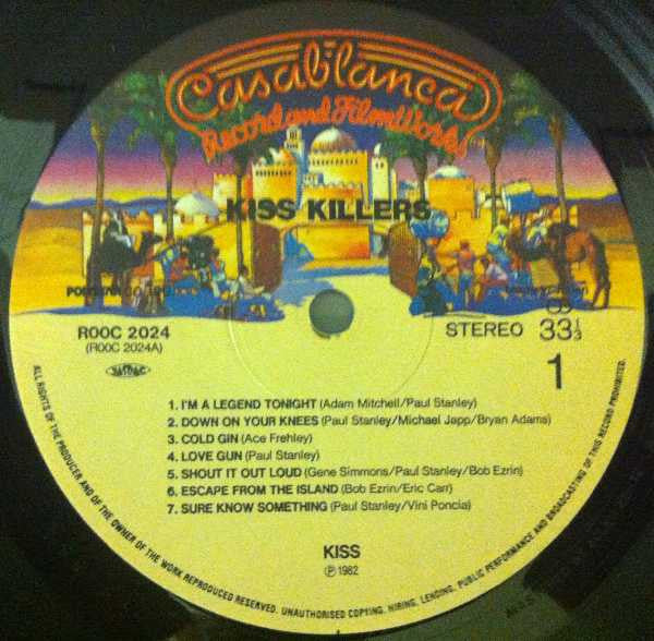 Kiss - Killers (Vinyl, LP, Compilation, Reissue) Near Mint (NM or M-) / Very Good Plus (VG+)