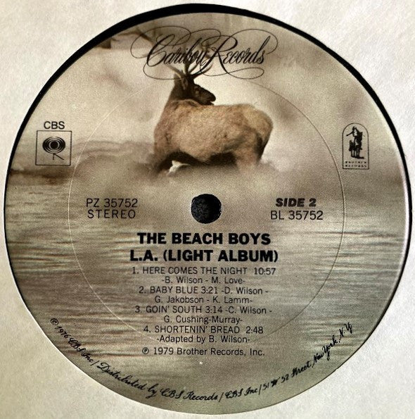 The Beach Boys - LA (Light Album) (Vinyl, LP, Album, Reissue) Very Good (VG) / Very Good (VG)