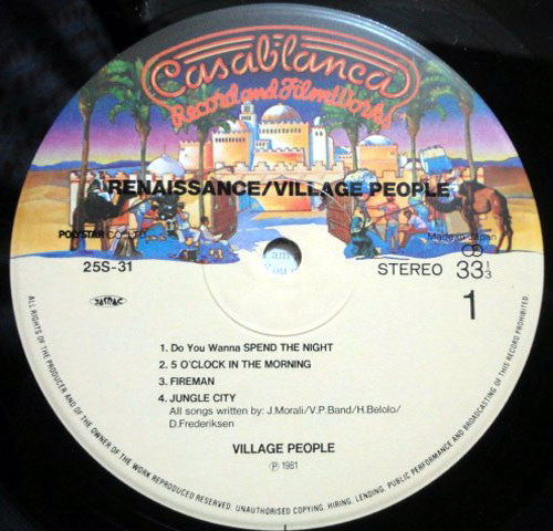 Village People - Renaissance (Vinyl, LP, Album)