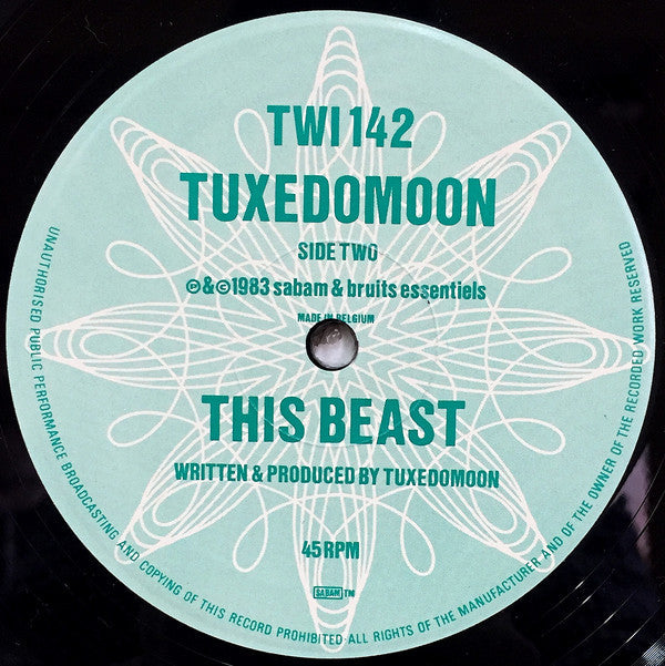 Tuxedomoon - Short Stories: The Cage · This Beast (Vinyl, 12", 45 RPM) Very Good Plus (VG+) / Very Good Plus (VG+)
