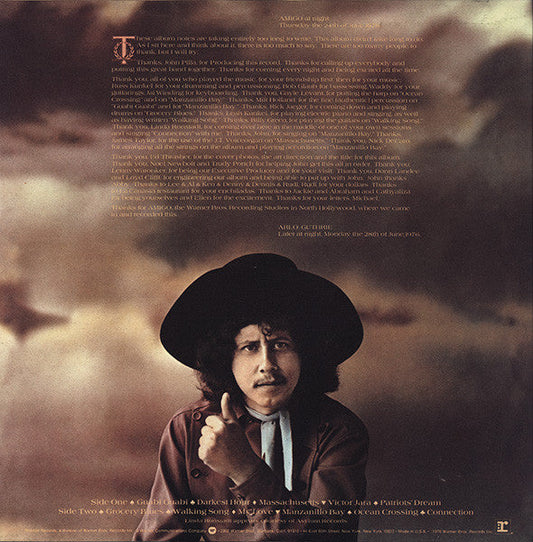 Arlo Guthrie - Amigo (Vinyl, LP, Album) Very Good (VG) / Very Good (VG)