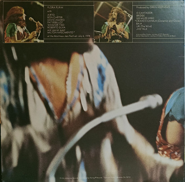 Flora Purim - 500 Miles High - Flora Purim At Montreux (Vinyl, LP) Very Good (VG) / Very Good (VG)