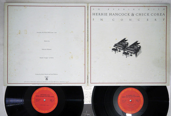 Herbie Hancock - An Evening With Herbie Hancock & Chick Corea In Concert (2xVinyl, LP, Album) Very Good Plus (VG+) / Very Good Plus (VG+)