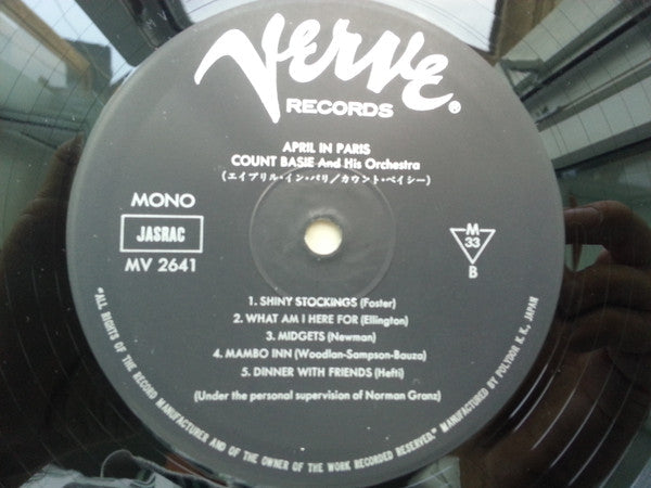 Count Basie Orchestra - April In Paris (Vinyl, LP, Album, Reissue, ...