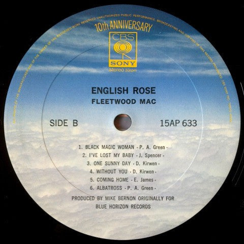 Fleetwood Mac - English Rose (Vinyl, LP, Album, Limited Edition, Re...