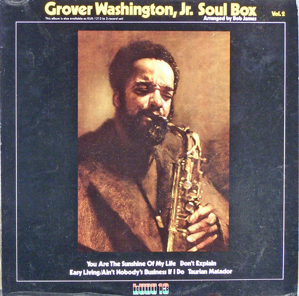 Grover Washington, Jr. - Soul Box Vol.2 (Vinyl, LP, Album, Reissue) Very Good (VG) / Very Good Plus (VG+)