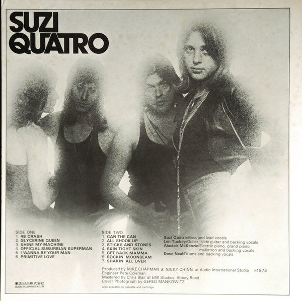 Suzi Quatro - Suzi Quatro (Vinyl, LP, Album, Reissue)