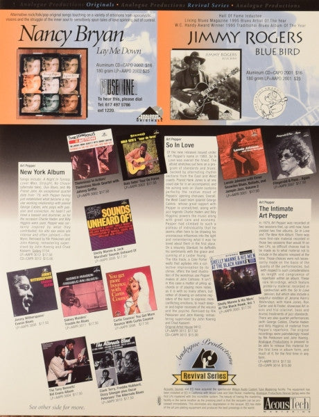 Art Pepper - New York Album (Vinyl, LP, Limited Edition, Reissue, Remastered) Very Good Plus (VG+) / Near Mint (NM or M-)