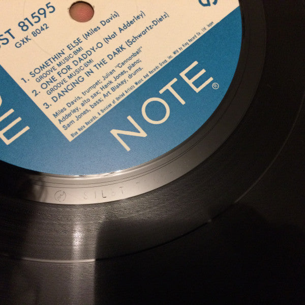 Cannonball Adderley - Somethin' Else (Vinyl, LP, Album, Limited Edition, Reissue, Stereo) Near Mint (NM or M-) / Very Good Plus (VG+)