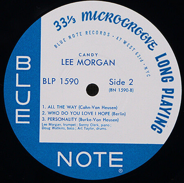 Lee Morgan - Candy (Vinyl, LP, Album, Limited Edition, Reissue, Mono)