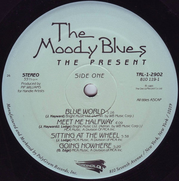 The Moody Blues - The Present (Vinyl, LP, Album) Very Good Plus (VG+) / Very Good Plus (VG+)