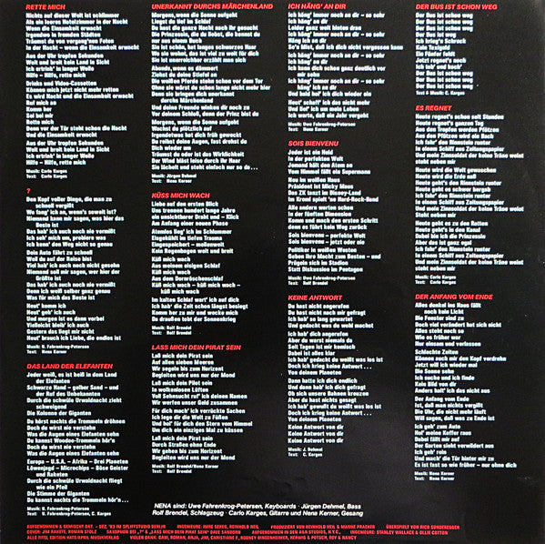 Nena - ? (Fragezeichen) (Vinyl, LP, Album)