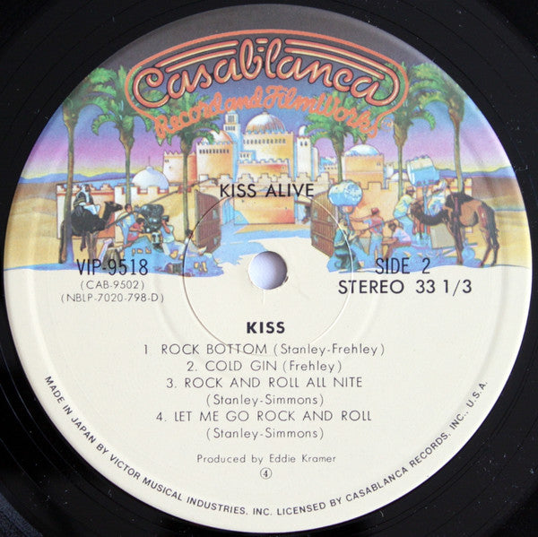 Kiss - Alive! (2xVinyl, LP, Album, Reissue) Very Good Plus (VG+) / Very Good Plus (VG+)