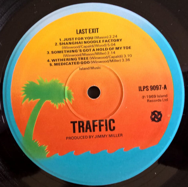 Traffic - Last Exit (Vinyl, LP, Album, Reissue) Very Good Plus (VG+) / Near Mint (NM or M-)