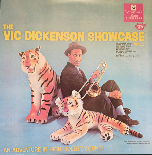 Vic Dickenson - The Vic Dickenson Showcase (2xVinyl, LP, Compilation, Reissue) Very Good Plus (VG+) / Very Good Plus (VG+)