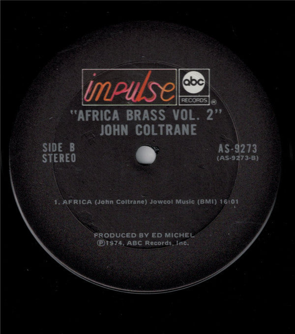 John Coltrane - The Africa Brass Sessions, Vol. 2 (Vinyl, LP, Album...