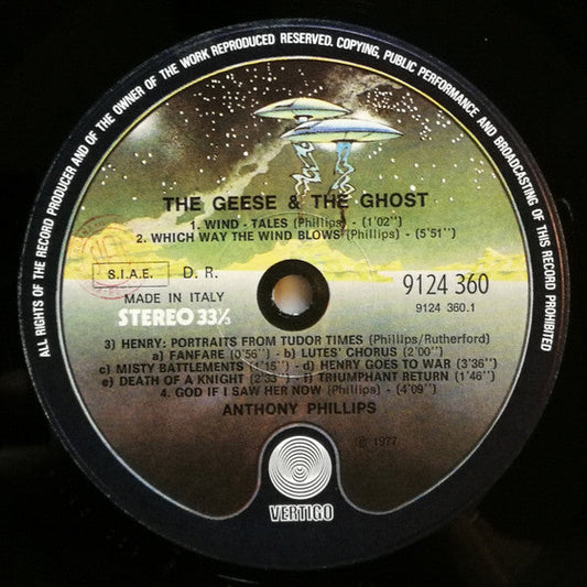 Anthony Phillips - The Geese & The Ghost (Vinyl, LP, Album) Very Good Plus (VG+) / Very Good Plus (VG+)