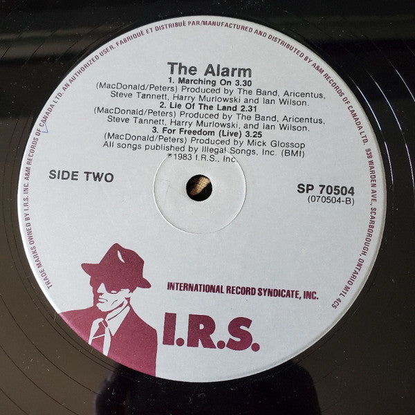 The Alarm - The Alarm (Vinyl, 12", EP, 33 ⅓ RPM) Very Good (VG) / Good Plus (G+)
