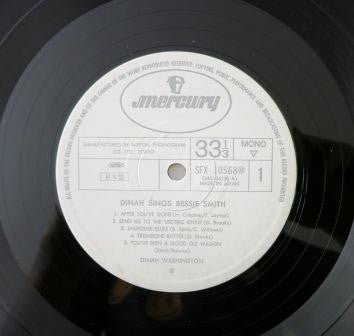 Dinah Washington - Dinah Sings Bessie Smith (Vinyl, LP, Album, Promo, Reissue, Mono) Near Mint (NM or M-) / Very Good (VG)