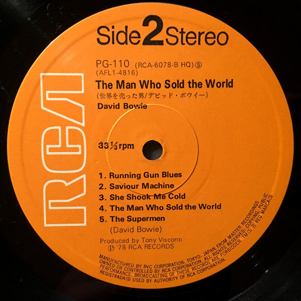 David Bowie - The Man Who Sold The World (Vinyl, LP, Album, Limited...