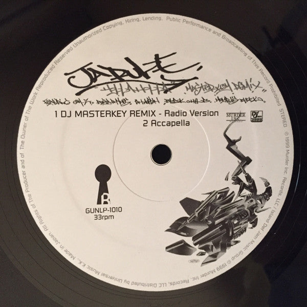 Ja Rule - Holla Holla (DJ Masterkey Remix) (Vinyl, 12", 33 ⅓ RPM) Very Good Plus (VG+) / Very Good Plus (VG+)