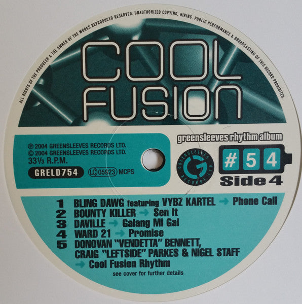 Various - Cool Fusion (2xVinyl, LP, Compilation) Very Good Plus (VG+) / Good Plus (G+)