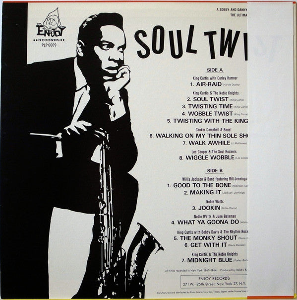 Various - Soul Twist With King Curtis (Vinyl, LP, Compilation, Reissue) Near Mint (NM or M-) / Very Good (VG)