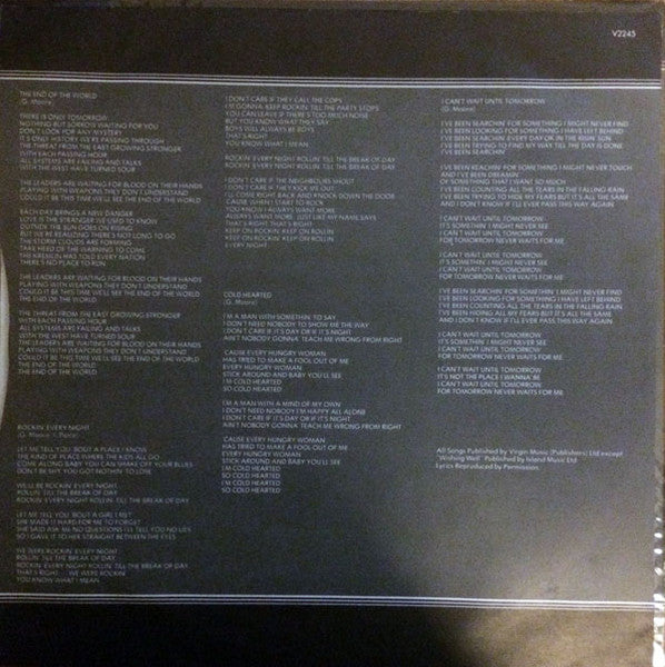 Gary Moore - Corridors Of Power (Vinyl, LP, Album, Stereo)