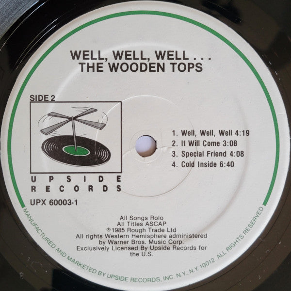 The Woodentops - Well Well Well ... (Vinyl, LP, Compilation, Remastered) Very Good Plus (VG+) / Very Good Plus (VG+)