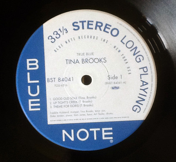 Tina Brooks - True Blue (Vinyl, LP, Album, Limited Edition, Reissue, Stereo) Near Mint (NM or M-) / Near Mint (NM or M-)