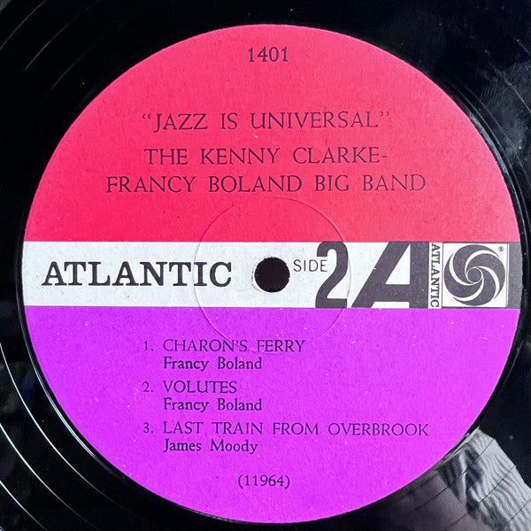 Clarke-Boland Big Band - Jazz Is Universal (Vinyl, LP, Album, Mono) Very Good Plus (VG+) / Good Plus (G+)