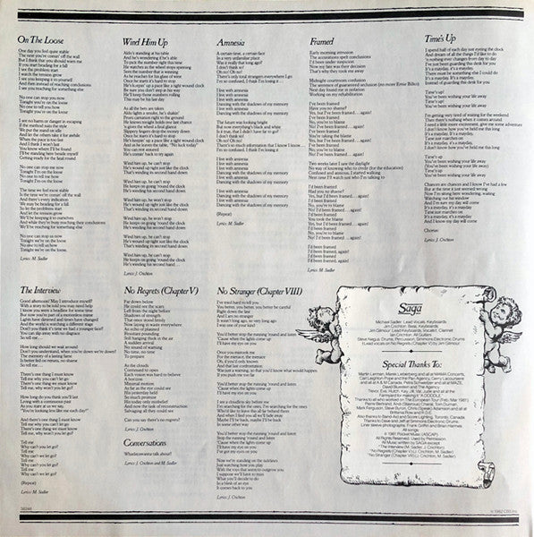Saga (3) - Worlds Apart (Vinyl, LP, Album, Stereo)
