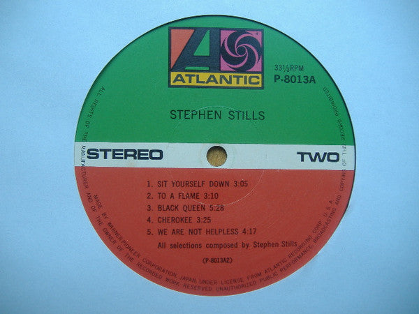 Stephen Stills - Stephen Stills (Vinyl, LP, Album, Reissue) Very Good (VG) / Poor (P)