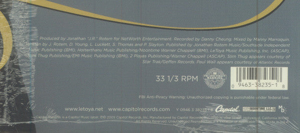 LeToya - All Eyes On Me (Vinyl, 12", Single, 33 ⅓ RPM) Very Good (VG) / Very Good Plus (VG+)