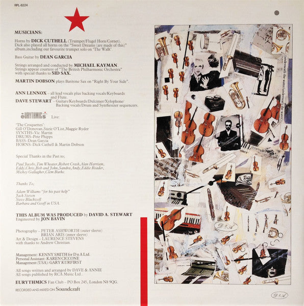 Eurythmics - Touch (Vinyl, LP, Album, Stereo)