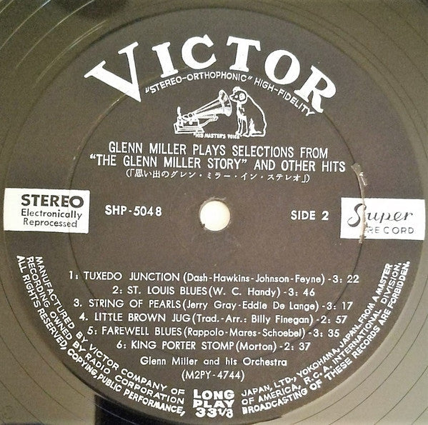 Glenn Miller and His Orchestra - Glenn Miller Plays Selections From "The Glenn Miller Story" and Other Hits / Memories of Glenn Miller in Stereo (Vinyl, LP, Album, Stereo) Very Good (VG) / Very Good (VG)