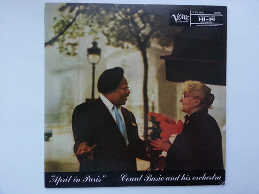 Count Basie Orchestra - April In Paris (Vinyl, LP, Album, Reissue, Mono) Very Good (VG) / Very Good (VG)
