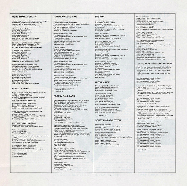 Boston - Boston (Vinyl, LP, Album, Reissue)