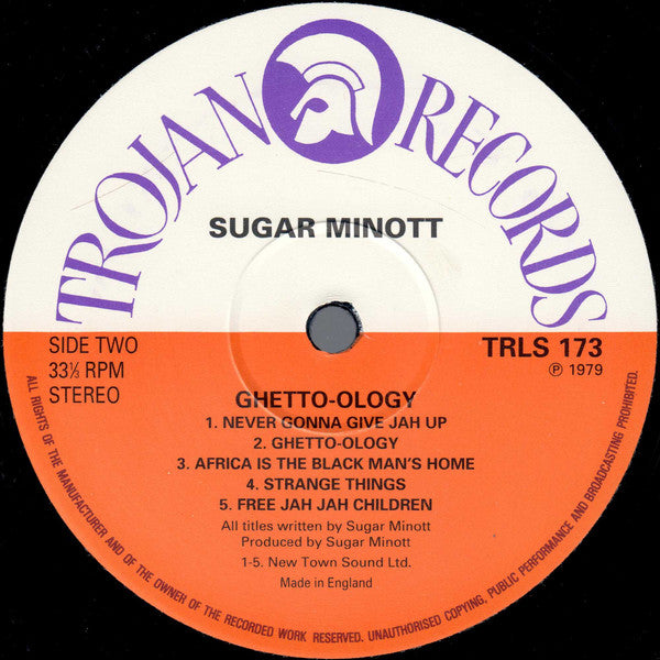 Sugar Minott - Ghetto-Ology (Vinyl, LP, Album, Repress) Very Good (VG) / Very Good Plus (VG+)