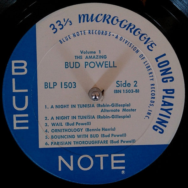 Bud Powell - The Amazing Bud Powell, Volume 1 (Vinyl, LP, Album, Mono, Reissue, Remastered) Very Good Plus (VG+) / Very Good Plus (VG+)