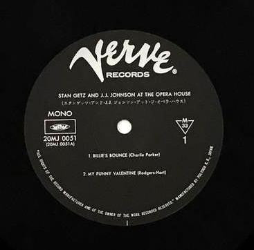 Stan Getz - At The Opera House (Vinyl, LP, Album, Reissue, Mono)