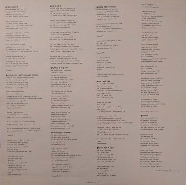 The Robert Cray Band - False Accusations (Vinyl, LP, Album, Stereo)