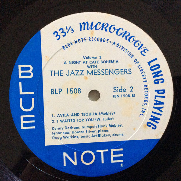 Art Blakey & The Jazz Messengers - At The Cafe Bohemia Volume 2 (Vinyl, LP, Album, Mono, Reissue) Good Plus (G+) / Good Plus (G+)