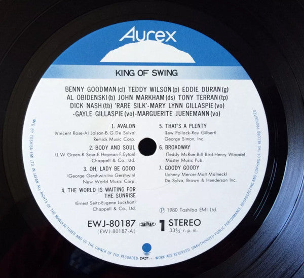 Benny Goodman Band - King Of Swing (Aurex Jazz Festival '80) (Vinyl...