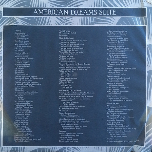 Jesse Colin Young - American Dreams (LP, Album, Reissue) - Very Good Plus (VG+) / Very Good (VG)