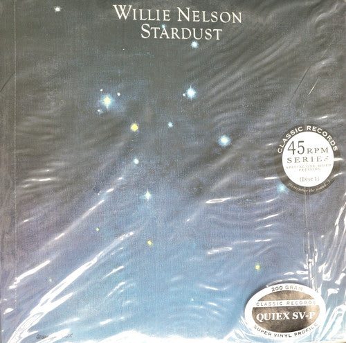 Willie Nelson - Stardust (4xVinyl, LP, 45 RPM, Single Sided, Remastered) Very Good Plus (VG+) / Very Good Plus (VG+)