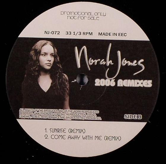 Norah Jones - Don't Know Why (Vinyl, 12", EP, Promo, 33 ⅓ RPM) Very Good (VG) / Generic