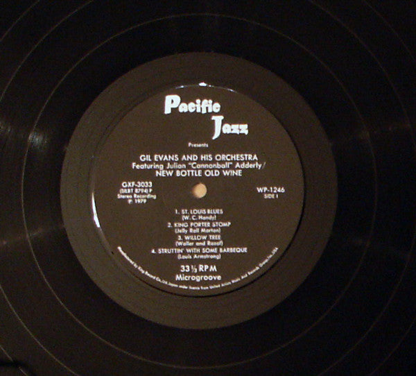 Gil Evans And His Orchestra - New Bottle, Old Wine (Vinyl, LP, Album) Very Good Plus (VG+) / Very Good Plus (VG+)