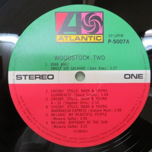 Various - Woodstock Two (2xVinyl, LP, Album) Very Good (VG) / Good Plus (G+)